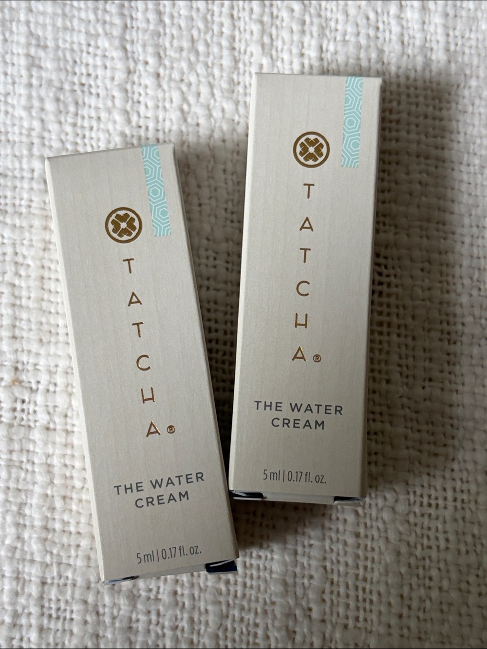 ⭐️ 5 for $20 - 2 New Tatcha The Water Cream Samples .17oz each
